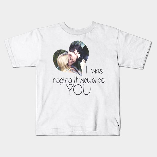 I was hoping it would be you Kids T-Shirt by liilliith